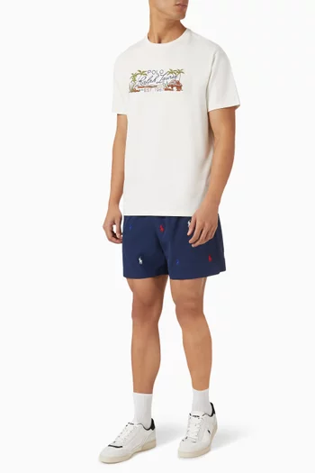 Graphic T-shirt in Cotton