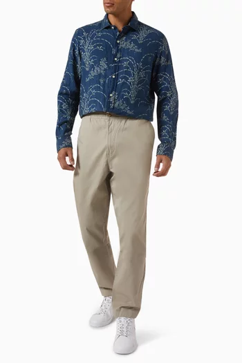 Floral Shirt in Linen