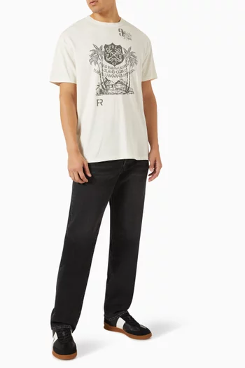 Graphic T-shirt in Cotton