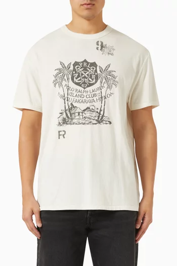 Graphic T-shirt in Cotton