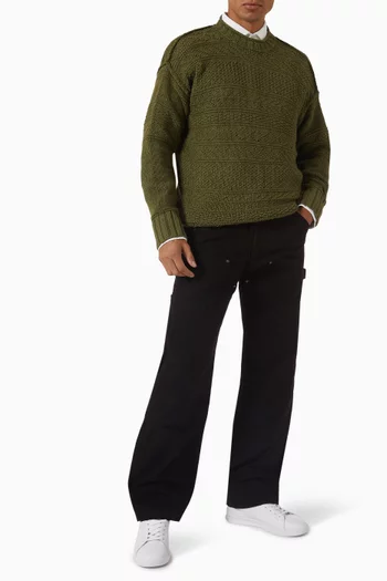 Patterned Sweater in Knit