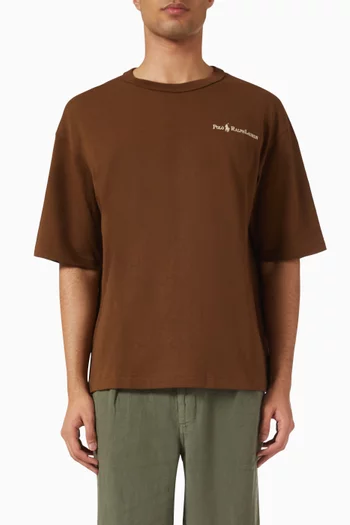 Logo T-shirt in Cotton
