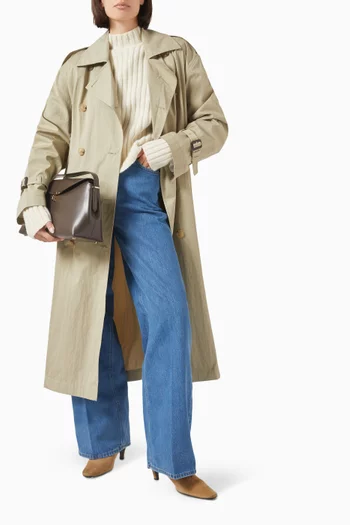 Crisp Summer Trench Coat