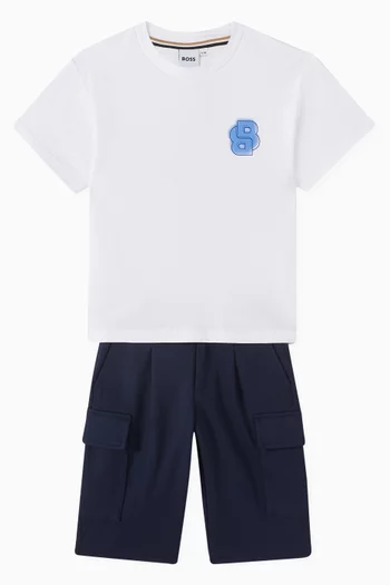 Logo T-shirt in Cotton