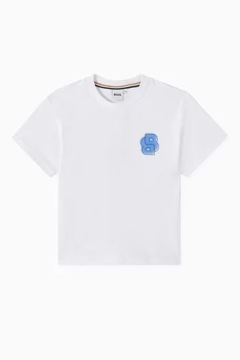 Logo T-shirt in Cotton