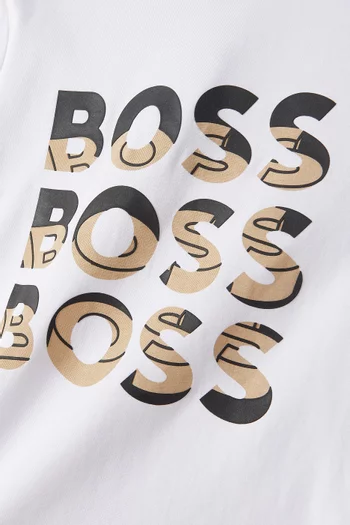 Logo T-shirt in Jersey