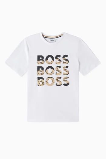 Logo T-shirt in Jersey
