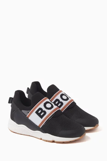 Logo Strap Sneakers