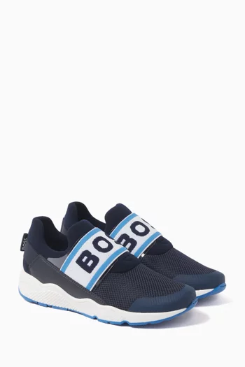 Logo Strap Sneakers