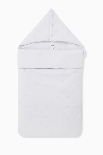 Logo Sleeping Bag in Cotton