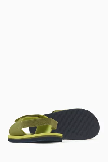 Logo Strap Sandals