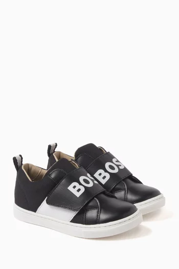 Logo Strap Sneakers