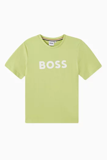 Logo-print T-shirt in Cotton-jersey
