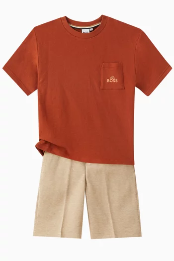 Logo T-shirt in Cotton