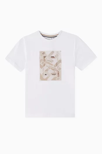 Graphic T-shirt in Cotton