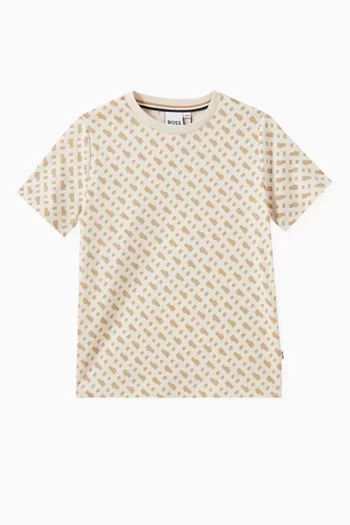 Monogram T-shirt in Cotton