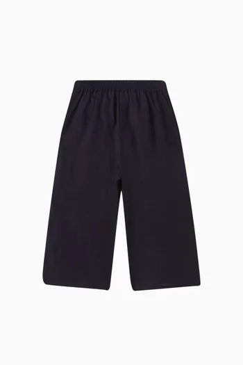 Wide-leg Pants in Cotton