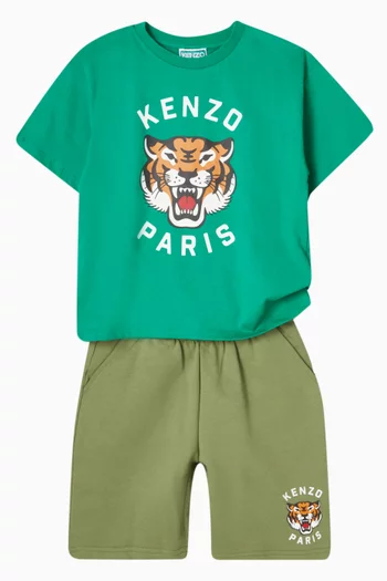 Logo-print T-shirt in Cotton-jersey