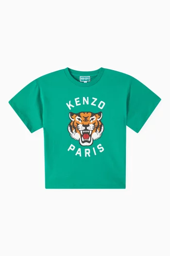 Logo-print T-shirt in Cotton-jersey