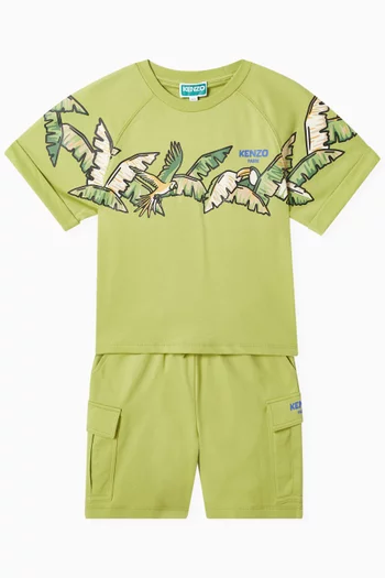 Cargo Shorts in Cotton