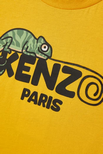 Graphic Logo-print T-shirt in Cotton