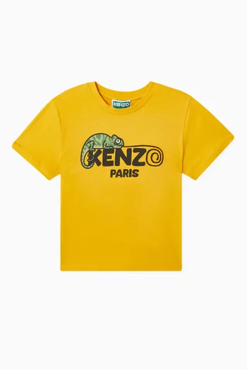 Graphic Logo-print T-shirt in Cotton