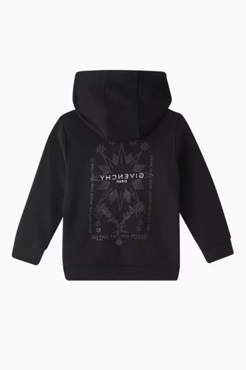 Logo Hoodie in Cotton
