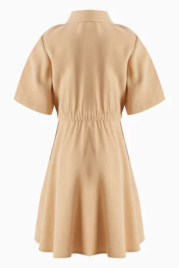 Shirt Dress in Cotton-blend