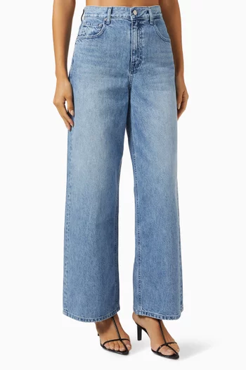 850 Wide-leg Jeans in Cotton-denim