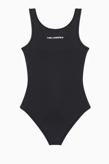 Logo One-piece Swimsuit