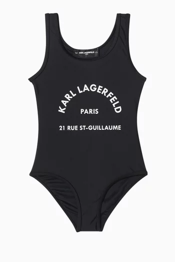 Logo One-piece Swimsuit