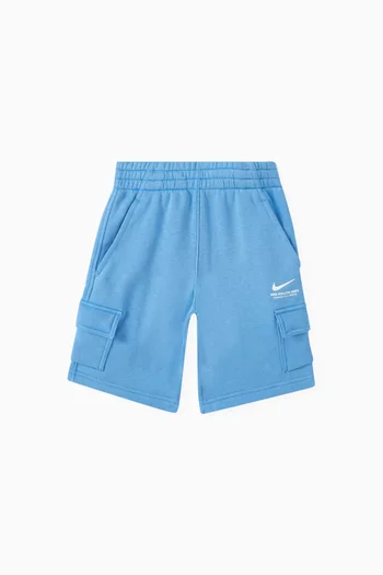 Cargo Shorts in Fleece