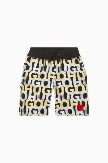 Monogram Sweatshorts in French Terry