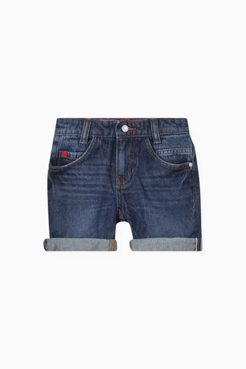 Relaxed Denim Shorts