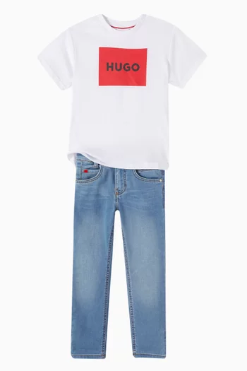 Straight-leg Relaxed Jeans