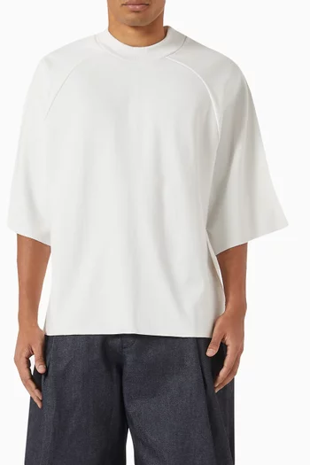 Raglan Box T-shirt in Cotton