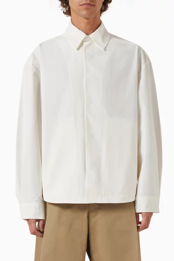 M5 Shacket in Cotton & Nylon Blend