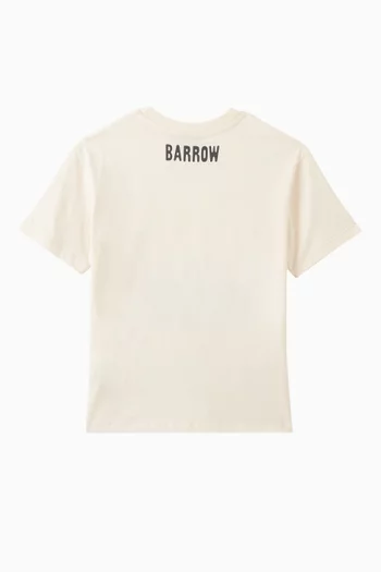 Graphic-print Crew Neck T-shirt in Jersey