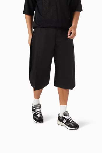 Made in USA 992 Sneakers in Mesh & Suede