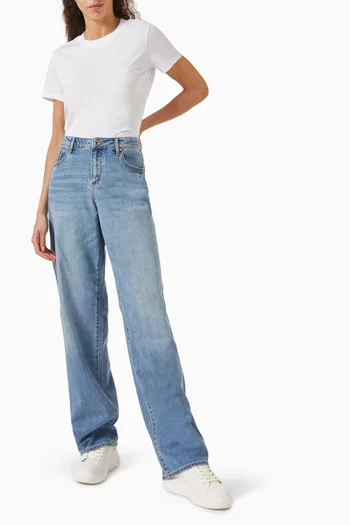 Flared Jeans in Denim
