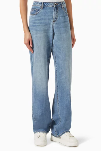 Flared Jeans in Denim