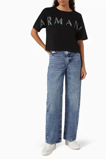 The Grid Jeans in Denim