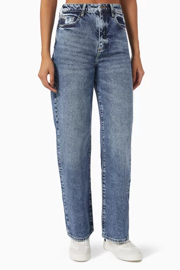 The Grid Jeans in Denim