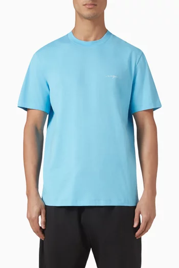Script Logo T-shirt in Cotton