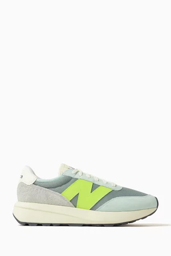 370 Sneakers in Mesh & Suede