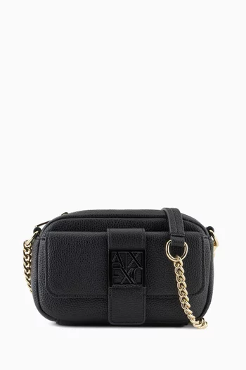 حقيبة كاميرا سوزي بشعار الماركة جلد صناعي