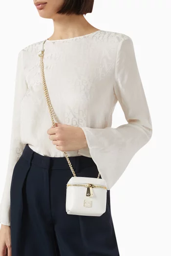 Mini Emily Shoulder Bag in Faux Leather