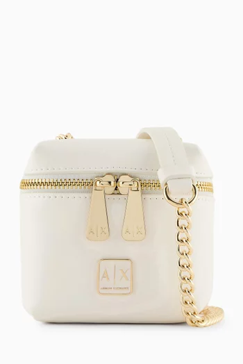 Mini Emily Shoulder Bag in Faux Leather