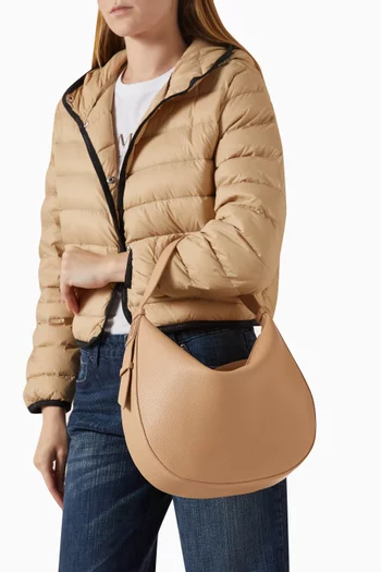 Susie Hobo Shoulder Bag in Faux Leather