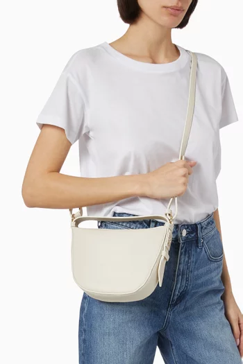 Susie Soft Hobo Crossbody Bag in Faux Leather